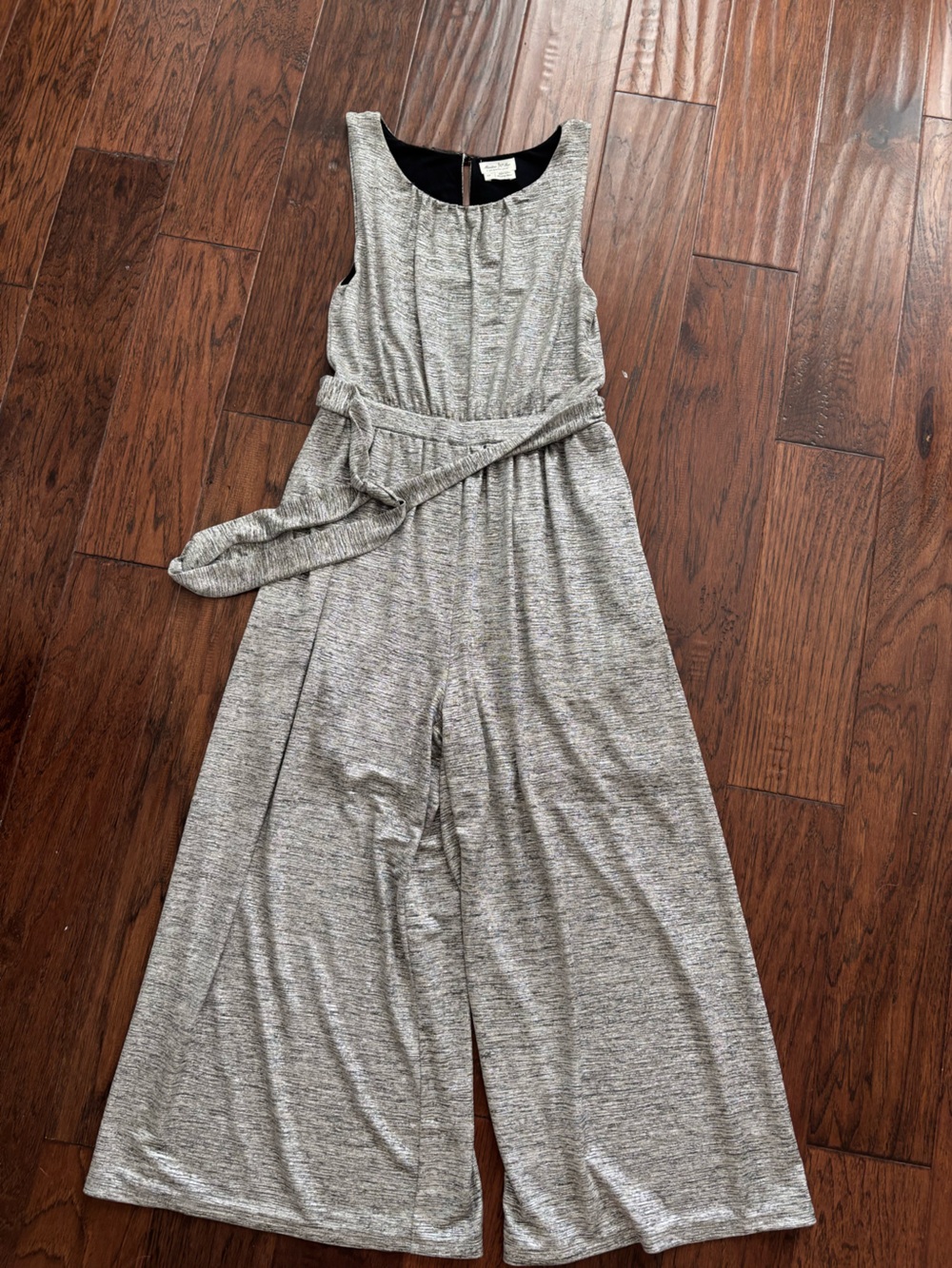 Anthropologie shimmer Wide-Leg Jumpsuit